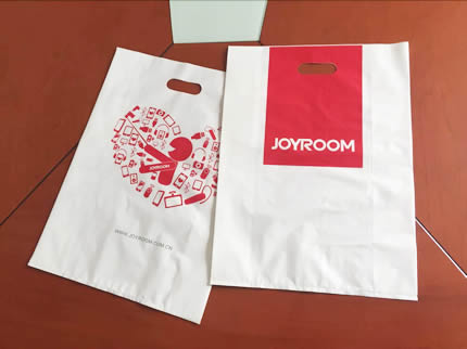 水性油墨印刷的塑料包装袋成品展示